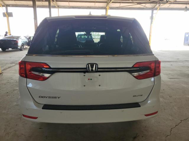 5FNRL6H90NB020925 - 2022 HONDA ODYSSEY ELITE WHITE photo 6