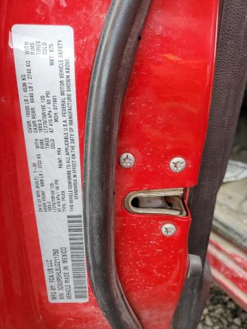 3C6UR5HL8LG211750 - 2020 RAM 2500 TRADESMAN წითელი ფოტო 12