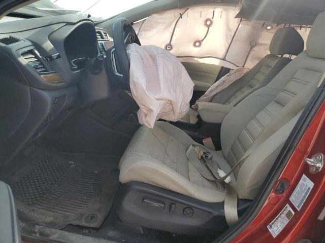 5J6RW2H54JL036415 - 2018 HONDA CR-V EX Бордовый фото 7