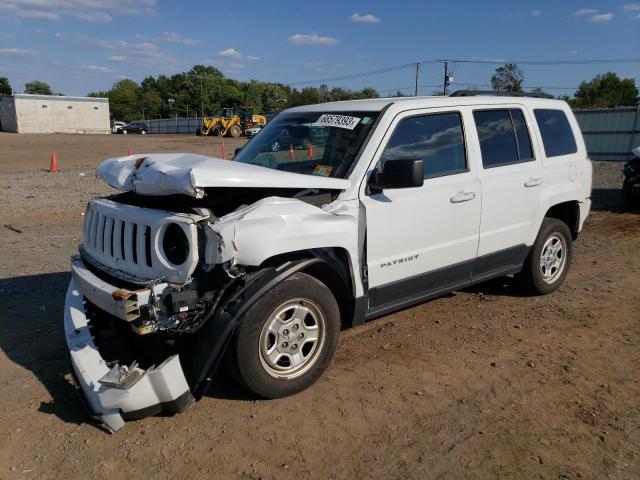 1C4NJRBB4GD521845 - 2016 JEEP PATRIOT SPORT WHITE photo 1