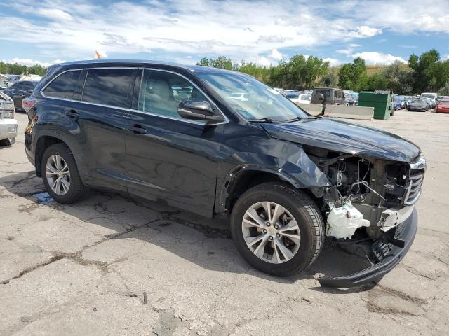 5TDJKRFH5FS080997 - 2015 TOYOTA HIGHLANDER XLE BLACK photo 4