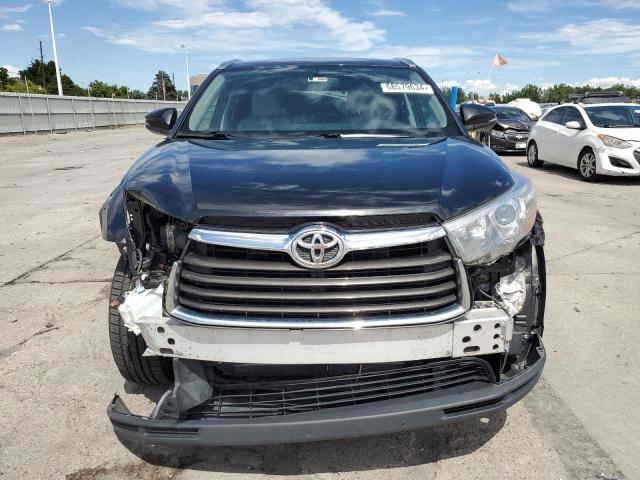 5TDJKRFH5FS080997 - 2015 TOYOTA HIGHLANDER XLE BLACK photo 5