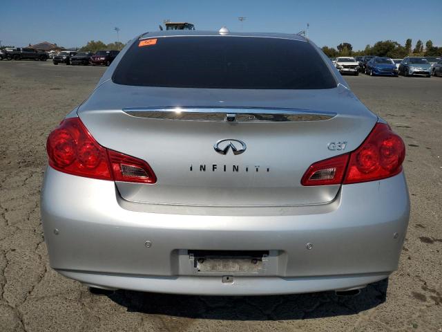 JN1CV6AP5DM719114 - 2013 INFINITI G37 BASE SILVER photo 6