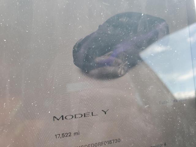 7SAYGDED0RF018730 - 2024 TESLA MODEL Y Boz foto 9