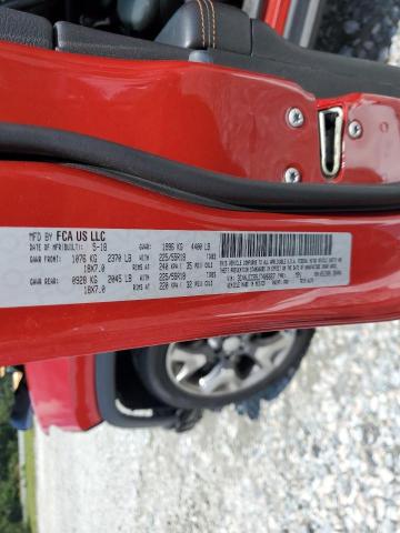 3C4NJCCB5JT406667 - 2018 JEEP COMPASS LIMITED RED photo 13
