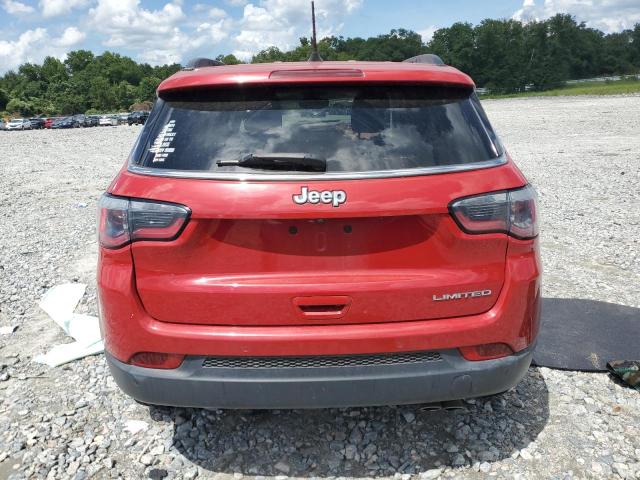 3C4NJCCB5JT406667 - 2018 JEEP COMPASS LIMITED RED photo 6