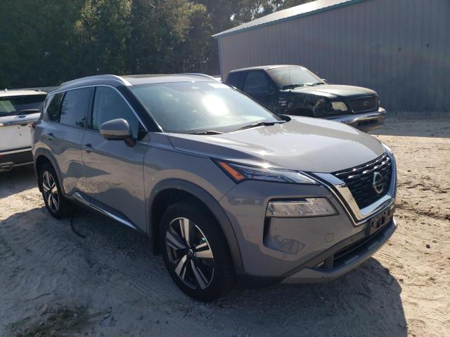 5N1AT3CBXMC702742 - 2021 NISSAN ROGUE SL GRAY photo 4