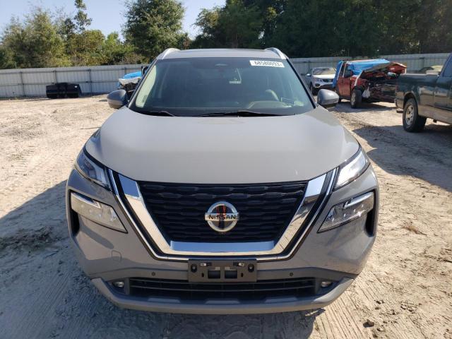 5N1AT3CBXMC702742 - 2021 NISSAN ROGUE SL GRAY photo 5