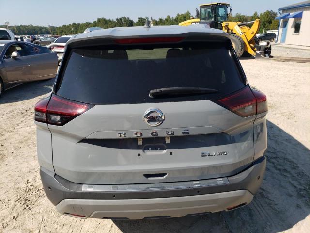 5N1AT3CBXMC702742 - 2021 NISSAN ROGUE SL GRAY photo 6