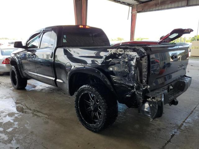 5TFRY5F11EX150842 - 2014 TOYOTA TUNDRA DOUBLE CAB SR/SR5 BLACK photo 2
