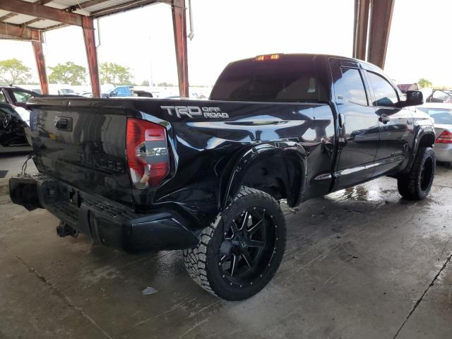 5TFRY5F11EX150842 - 2014 TOYOTA TUNDRA DOUBLE CAB SR/SR5 BLACK photo 3