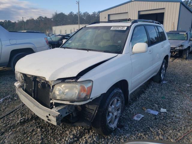 JTEHP21A170195064 - 2007 TOYOTA HIGHLANDER SPORT WHITE photo 1