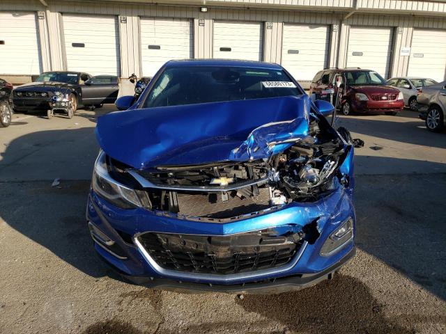 1G1BG5SM4G7249302 - 2016 CHEVROLET CRUZE PREMIER BLUE photo 5