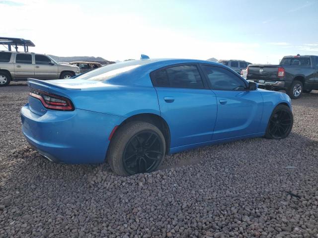 2C3CDXHG5FH754466 - 2015 DODGE CHARGER SXT BLUE photo 3