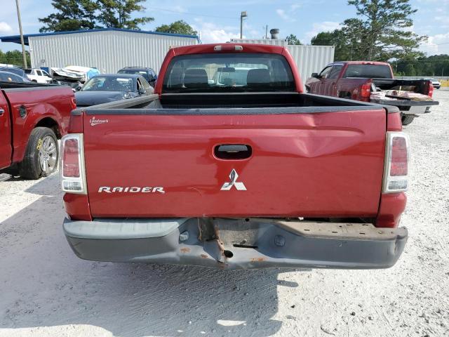 1Z7HC22K77S243215 - 2007 MITSUBISHI RAIDER LS BURGUNDY photo 6