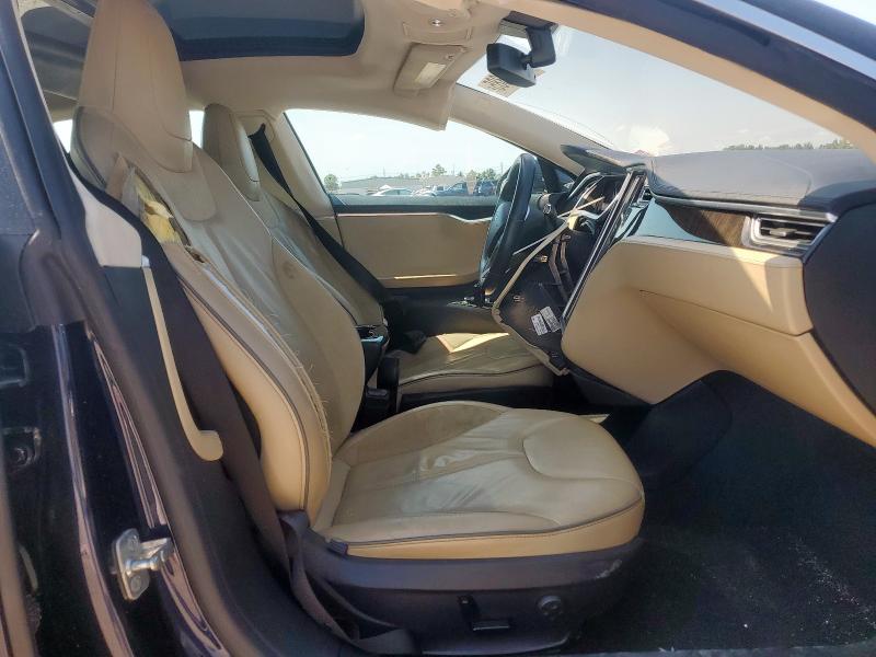 5YJSA1CGXDFP23527 - 2013 TESLA MODEL S 灰色 照片 7