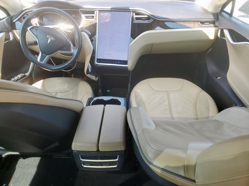 5YJSA1CGXDFP23527 - 2013 TESLA MODEL S 灰色 照片 8