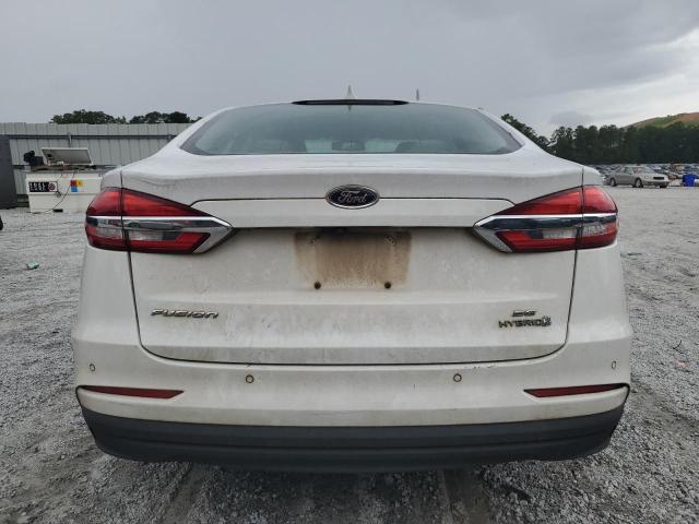 3FA6P0LU9KR285651 - 2019 FORD FUSION SE 白色 照片 6