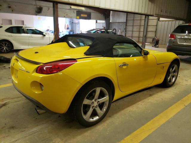 1G2MG35X17Y116991 - 2007 PONTIAC SOLSTICE GXP YELLOW photo 3