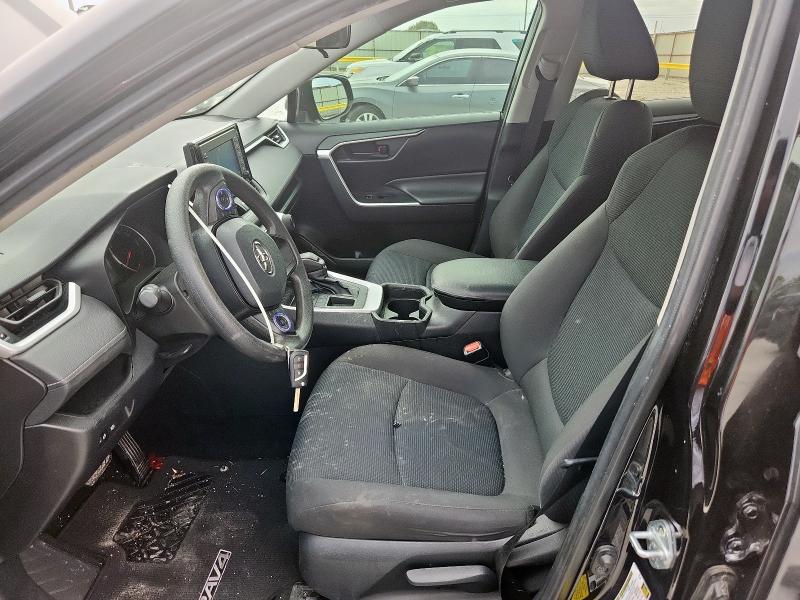 2T3H1RFV3MC124855 - 2021 TOYOTA RAV4 LE BLACK photo 7