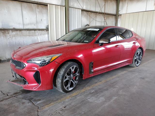 KNAE45LCXJ6032723 - 2018 KIA STINGER GT1 RED photo 1