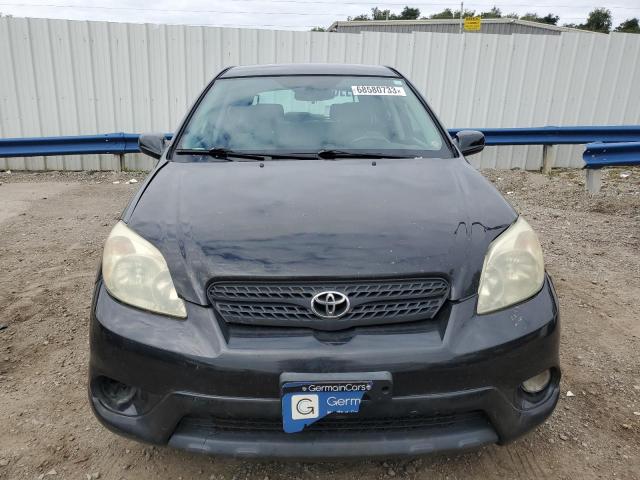 2T1KR32E45C369028 - 2005 TOYOTA COROLLA MA XR BLACK photo 5