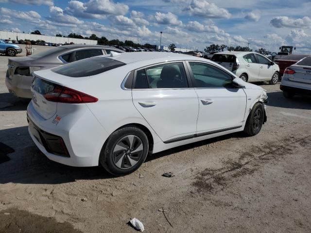 KMHC75LC6KU163383 - 2019 HYUNDAI IONIQ SEL WHITE photo 3