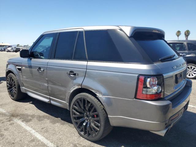 SALSP2E44DA774336 - 2013 LAND ROVER RANGE ROVE AUTOBIOGRAPHY GRAY photo 2