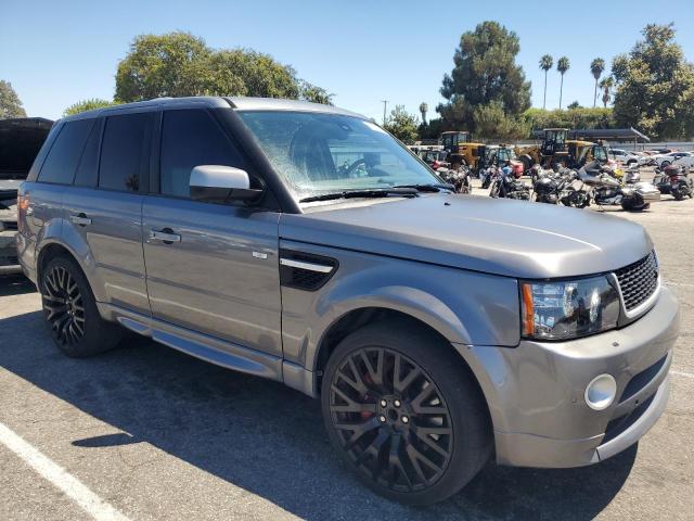 SALSP2E44DA774336 - 2013 LAND ROVER RANGE ROVE AUTOBIOGRAPHY GRAY photo 4