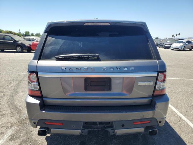 SALSP2E44DA774336 - 2013 LAND ROVER RANGE ROVE AUTOBIOGRAPHY GRAY photo 6