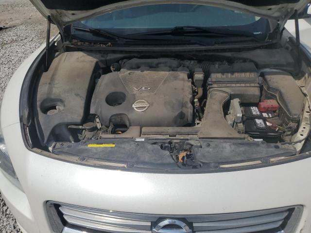1N4AA5AP4DC811563 - 2013 NISSAN MAXIMA S WHITE photo 11