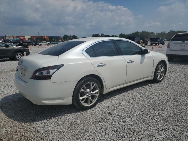 1N4AA5AP4DC811563 - 2013 NISSAN MAXIMA S WHITE photo 3