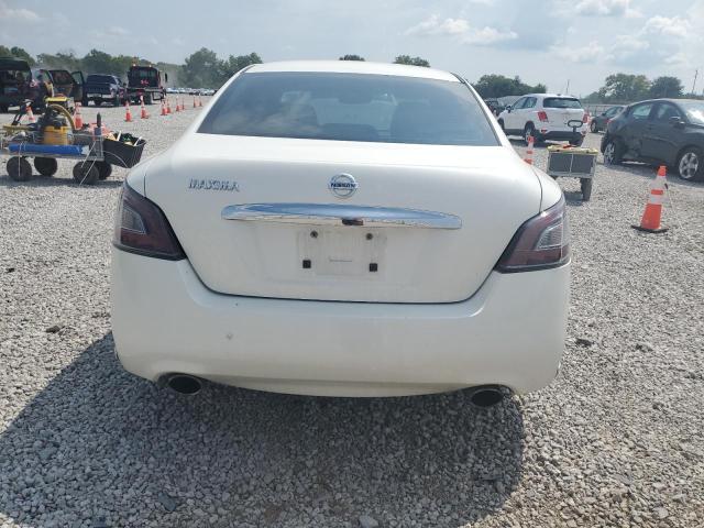 1N4AA5AP4DC811563 - 2013 NISSAN MAXIMA S WHITE photo 6