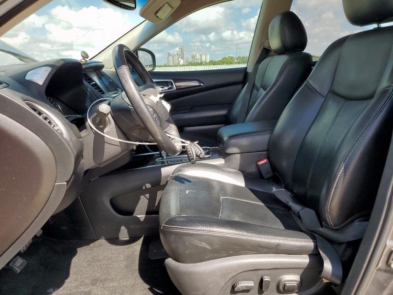 5N1AR2MM6FC693923 - 2015 NISSAN PATHFINDER S Մոխրագույն լուսանկար 7