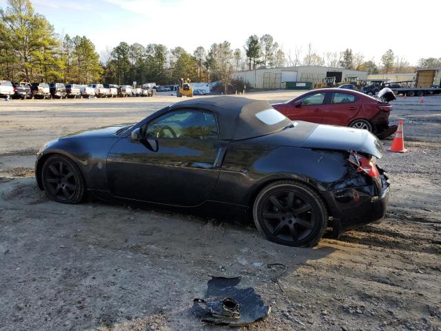 JN1AZ36A24T000651 - 2004 NISSAN 350Z ROADSTER BLACK photo 2