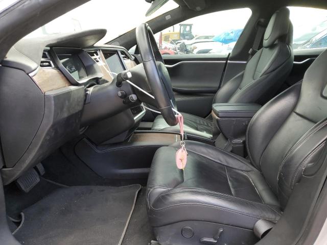 5YJSA1E21HF194024 - 2017 TESLA MODEL S Արծաթագույն լուսանկար 7