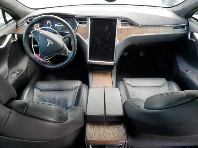 5YJSA1E21HF194024 - 2017 TESLA MODEL S Արծաթագույն լուսանկար 8