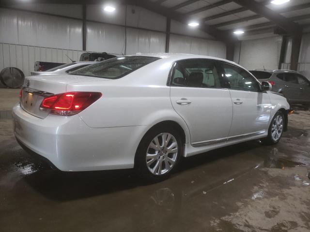 4T1BK3DBXBU437687 - 2011 TOYOTA AVALON BASE WHITE photo 3