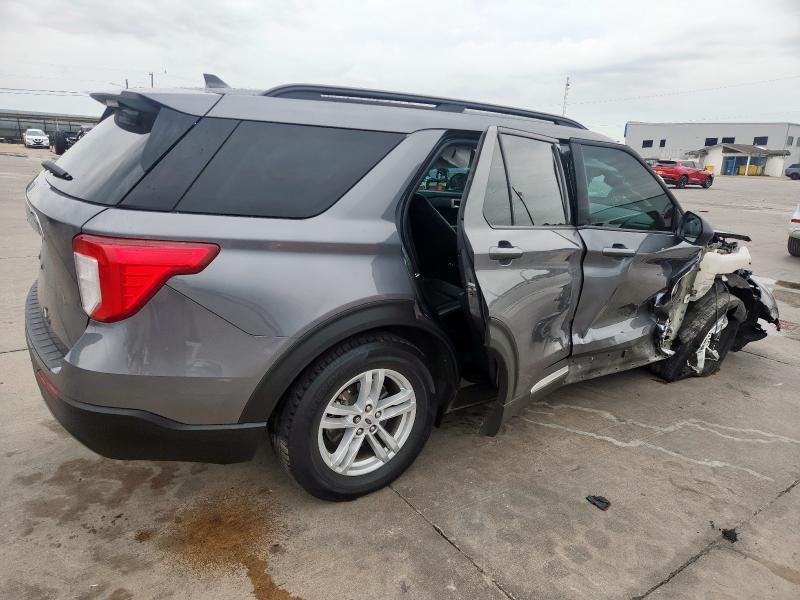 1FMSK7DH0MGC33011 - 2021 FORD EXPLORER XLT 灰色 照片 3