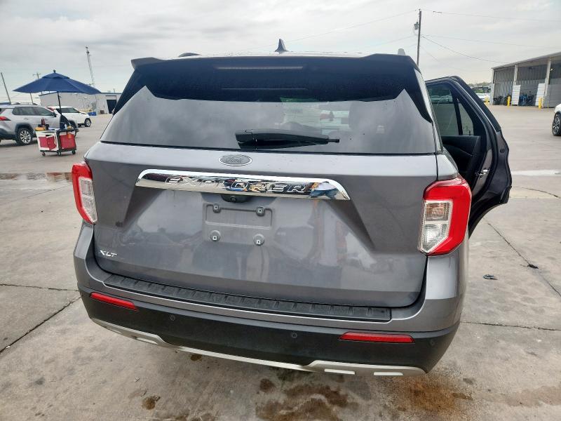 1FMSK7DH0MGC33011 - 2021 FORD EXPLORER XLT 灰色 照片 6