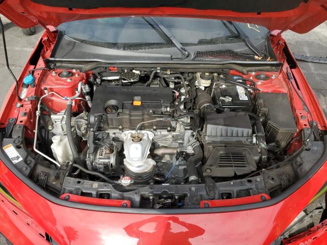 2HGFE2F51NH555733 - 2022 HONDA CIVIC SPORT RED photo 11