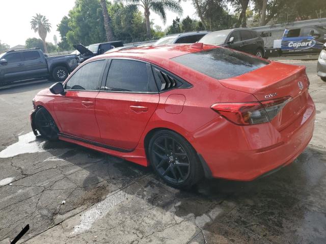 2HGFE2F51NH555733 - 2022 HONDA CIVIC SPORT RED photo 2