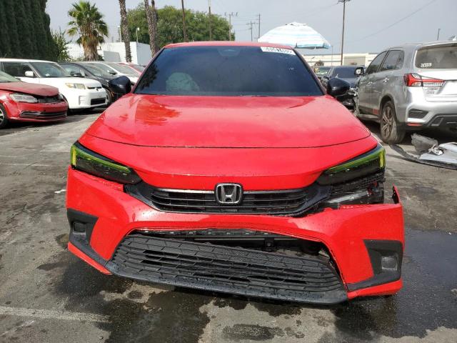 2HGFE2F51NH555733 - 2022 HONDA CIVIC SPORT RED photo 5