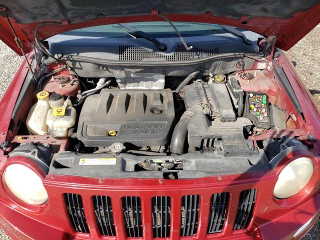 1J8FT47W37D106716 - 2007 JEEP COMPASS RED photo 11