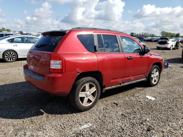 1J8FT47W37D106716 - 2007 JEEP COMPASS RED photo 3
