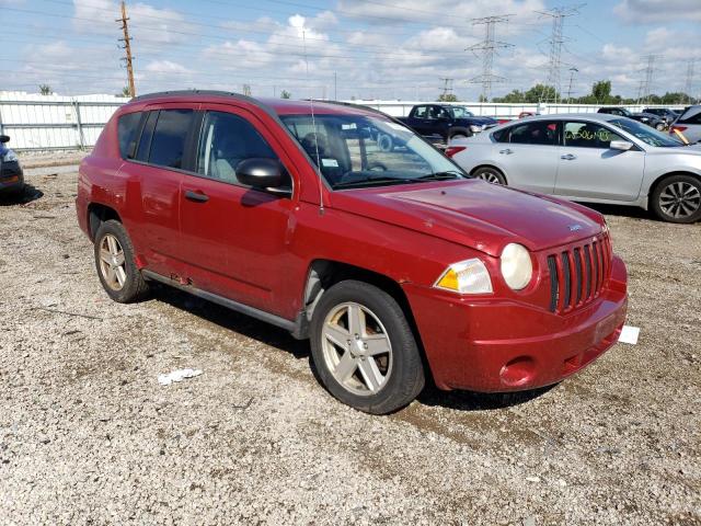 1J8FT47W37D106716 - 2007 JEEP COMPASS RED photo 4