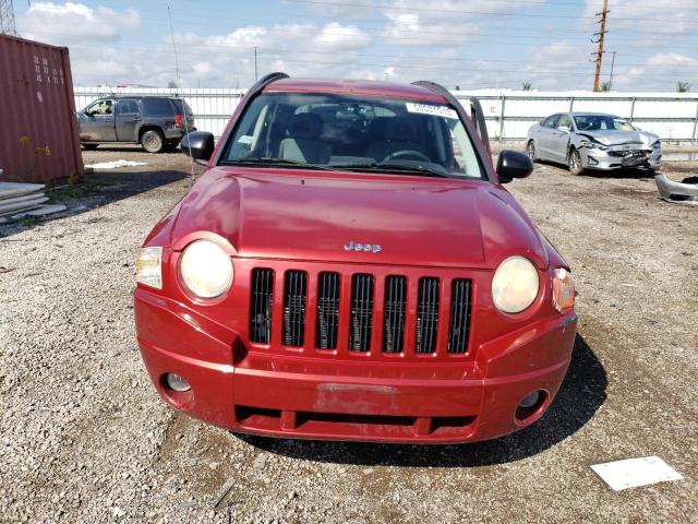 1J8FT47W37D106716 - 2007 JEEP COMPASS RED photo 5
