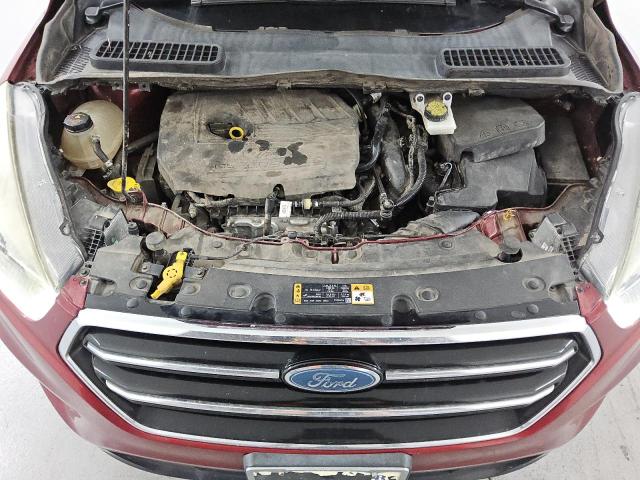 1FMCU0GDXJUA64837 - 2018 FORD ESCAPE SE 勃艮第红 照片 12