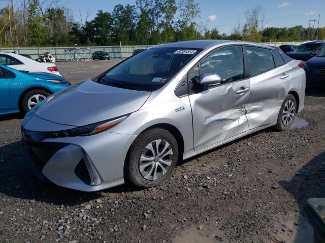 JTDKAMFP1N3210632 - 2022 TOYOTA PRIUS PRIM LE SILVER photo 1