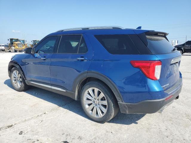 1FMSK7FH5LGD03517 - 2020 FORD EXPLORER LIMITED Կապույտ լուսանկար 2